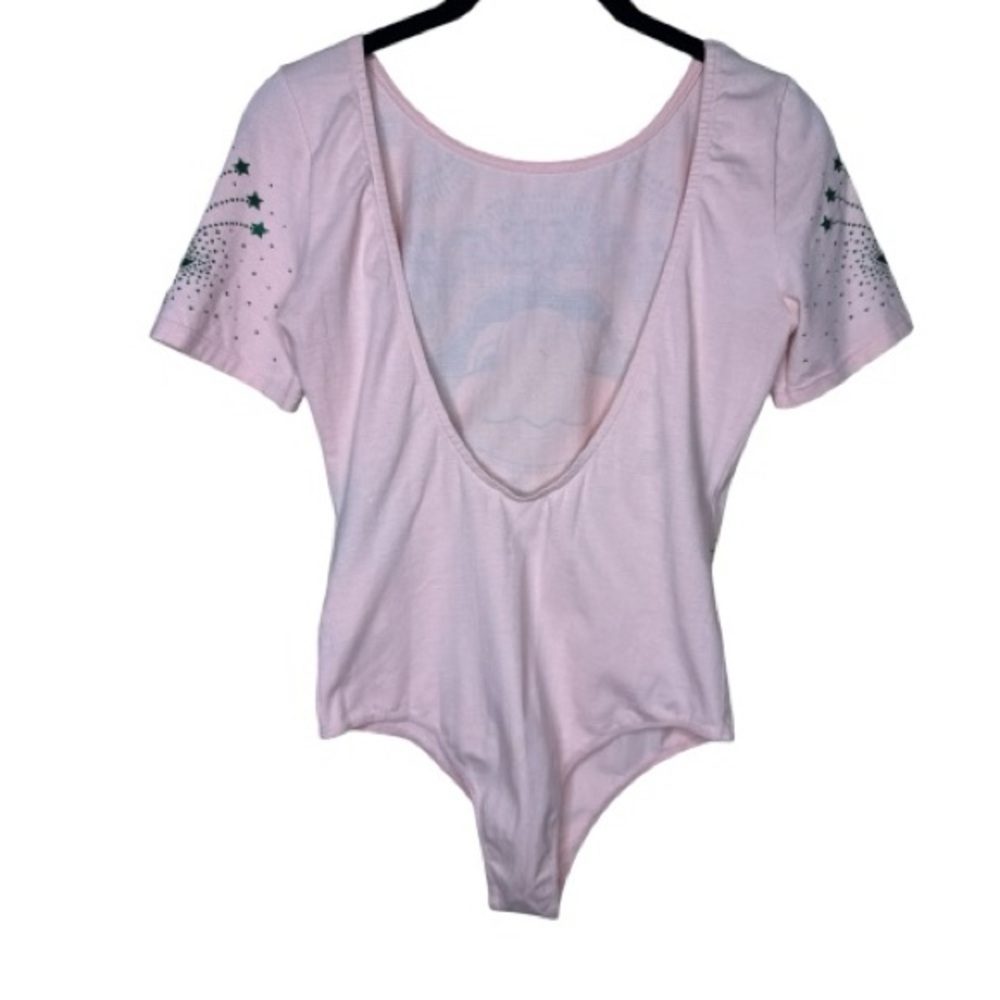 Farm Rio Disney Zé Carioca Pink Bodysuit Medium - Picture 6 of 10